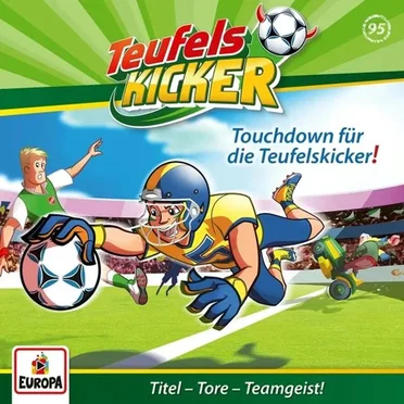 Teufelskicker 95: Touchdown für die Teufelskicker! by Frauke Nahrgang - album cover