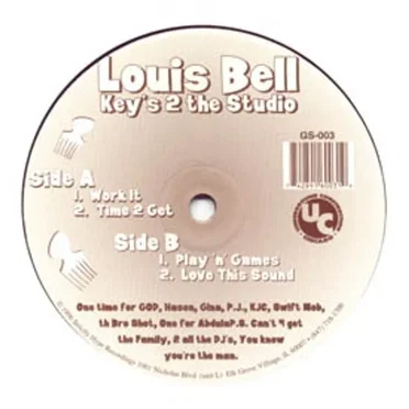 Key's 2 the Studio by Louis Bell - album cover