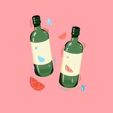 soju on a summer night