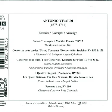 Prélude Baroque X: Vivaldi