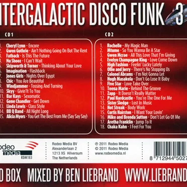 Intergalactic Disco Funk 3 by Ben Liebrand - album cover