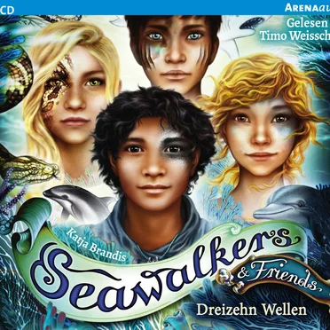 Seawalkers & Friends 01: Dreizehn Wellen by Katja Brandis - album cover