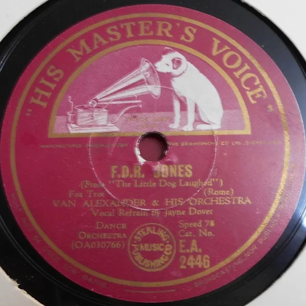 F. D.R. Jones / To You
