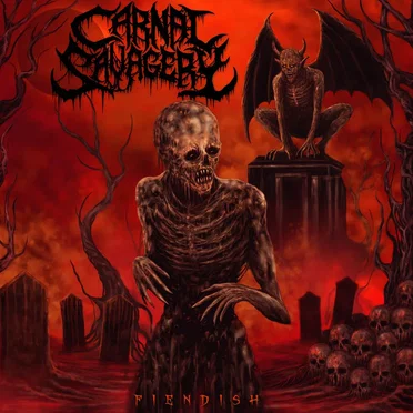 Fiendish by Carnal Savagery - album cover