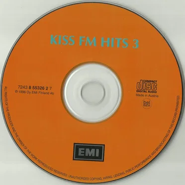 Kiss FM Hits 3 by Various Artists - album cover