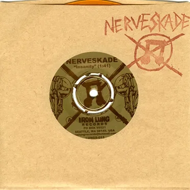 Insanity / Forced to Live by Nerveskade - album cover