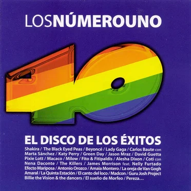 Los número uno 40 by Various Artists - album cover